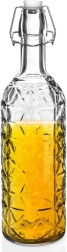 Sticlă de sticlă cu clip 750 ml