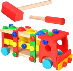 Camion educativ din lemn