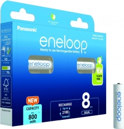 Baterii reîncărcabile Eneloop AA 2000 mAh, 2 buc