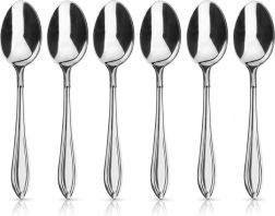 Lingurițe pentru ceai din oțel CONIC, 6 buc