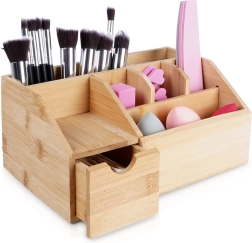 Organizator din bambus pentru cosmetice Eleganza