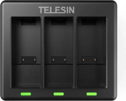 Încărcător cu trei sloturi pentru GoPro Hero 12/11/10/9