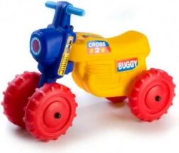 Vehicul de împins CROSS 2 pentru copii - Galben
