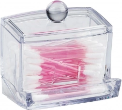 Dispenser pentru bețișoare de urechi din acril ORION