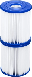 Două filtre de schimb pentru pompa de piscină BESTWAY tip I (set 2 buc)