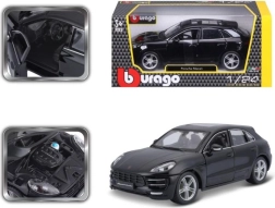 Bburago 1:24 Porsche Macan negru 18-21077