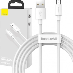 Set de cabluri de date Baseus USB la Micro 2,1A 1,5m
