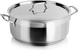 Oală din inox cu capac Anett 28 cm, 7 l