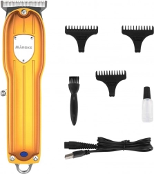 Trimmer fără fir auriu pentru păr și barbă MÄRSKE