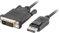 Cablu DisplayPort la DVI-D (24+1) 1m negru
