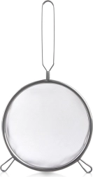 Strecurătoare de bucătărie din inox cu mâner 20 cm
