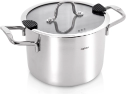 Oală din inox cu capac VENICE 16 cm, 2,3 l