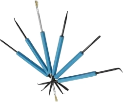 Set de unelte cu cârlige și raclete 6 buc