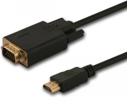 Cablu HDMI la VGA 1,8 m cu cip activ
