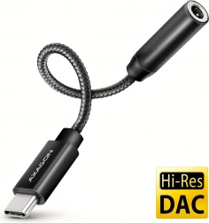 Placă de sunet externă USB‑C AXAGON ADA‑HC DAC 32bit cu jack de 3,5 mm (384 kHz)