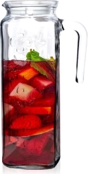 Carafă din sticlă cu capac 1,2 l