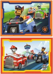 Puzzle Ravensburger PAW Patrol: set 2×12 piese