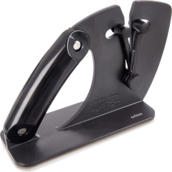 Ascuțitor manual de cuțite 2‑în‑1 cu unghi automat 20 × 7,5 × 13 cm