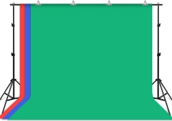 Suport pentru fundal foto Puluz cu 3 fundaluri colorate