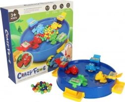 Joc de îndemânare Broscuțele Flămânde pentru 4 jucători 3+ albastru