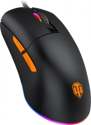 Mouse de gaming cu cablu INTRUDER WT200 ultra‑ușor – ediție limitată WORLD OF TANKS