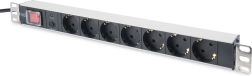 Listă alimentare PDU 19" Rack cu 7 prize schuko, 2.0m