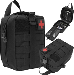 Trusă medicală tactică de prim ajutor – pentru drumeții și supraviețuire