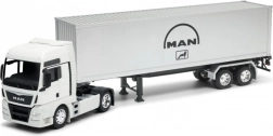 Welly cap tractor cu remorcă MAN TGX 1:32