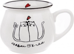 Cană ceramică cu pisici 300 ml