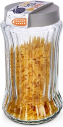Borcan de sticlă pentru alimente uscate 1,6 l