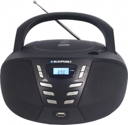 Boombox FM CD/MP3/USB/AUX negru