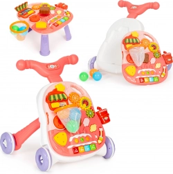 Jucărie multifuncțională 4 în 1 pentru copii Roșu