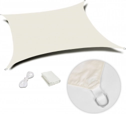 Preamplă pătrată impermeabilă 3×3 m MultiGarden – Bej