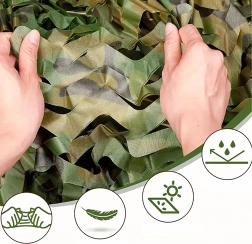 Plasă camuflaj moro 3 × 6 m – prelată de umbrire și protecție pentru grădină și outdoor