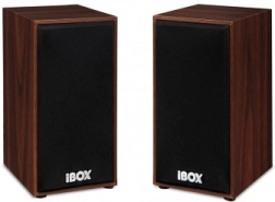 Difuzoare stereo din lemn 2.0 iBOX SP1, maro