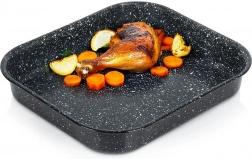 Tavă dreptunghiulară din granit GRANDE 3 l, 29,5 × 26 × 4,5 cm