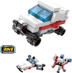 Qman Trans Collector 3-în-1 SUV de salvare set de construcție