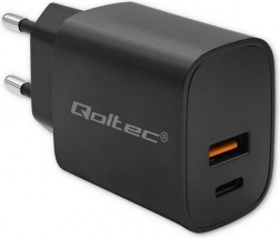 Încărcător Qoltec GaN Power Pro - 30W, negru