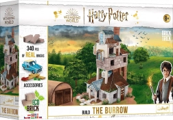Set de construcție Brick Trick Harry Potter – Vizuina familiei Weasley din cărămizi reale