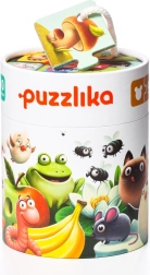 Puzzle educative pentru copii Mâncarea mea – ce mănâncă animalele (20 piese)