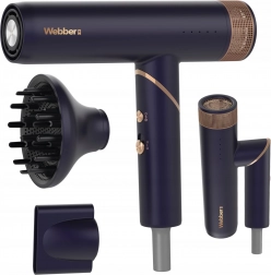 Uscător de păr cu ionizare și reglaj STELLA WEBBER 2000 W