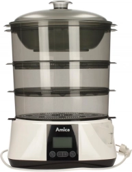 Oală cu aburi cu afișaj LCD și aromatizator