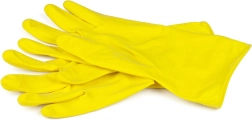 Mănuși de curățenie din latex XL galbene