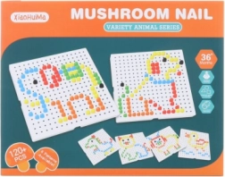 Mozaic cu pinișoare colorate 120 buc