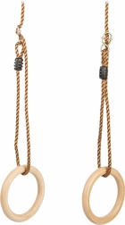 Inele gimnastice din lemn small foot