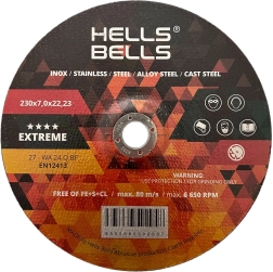 Disc abraziv pentru oțel 230 × 7 × 22,2 mm