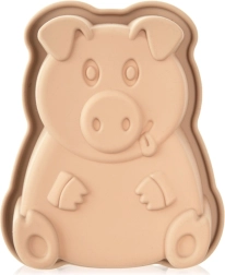 Formă din silicon pentru copt în formă de purceluș 18 × 14,5 × 4,5 cm