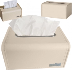 Cutie pentru șervețele cu arc metalic