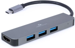 Hub USB‑C cu HDMI și 3× USB 3.0