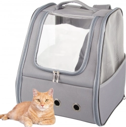 Rucsac pentru animale de companie cu ventilație și fereastră